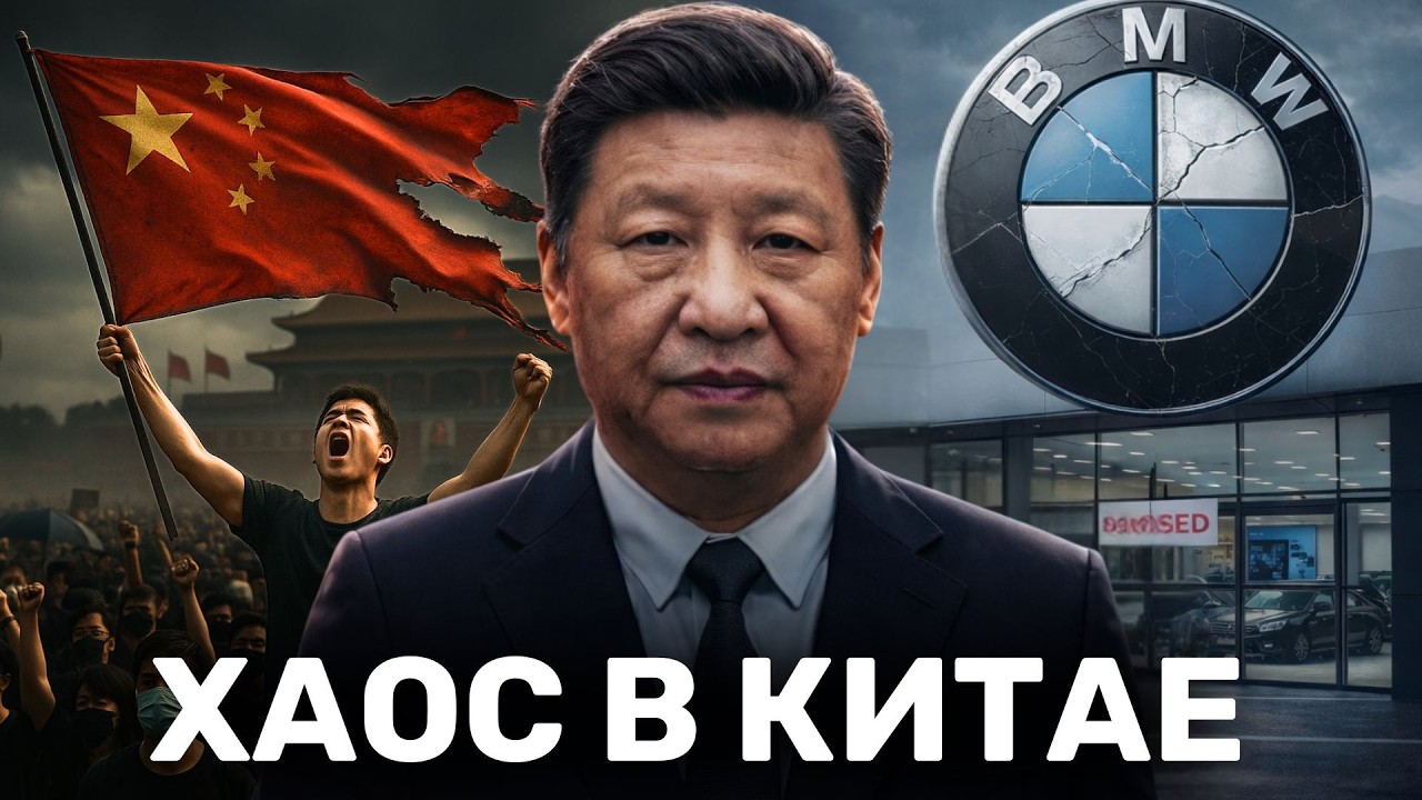 Хаос в Китае: Apple, Amazon и BMW бегут — Крах Китайской Промышленности