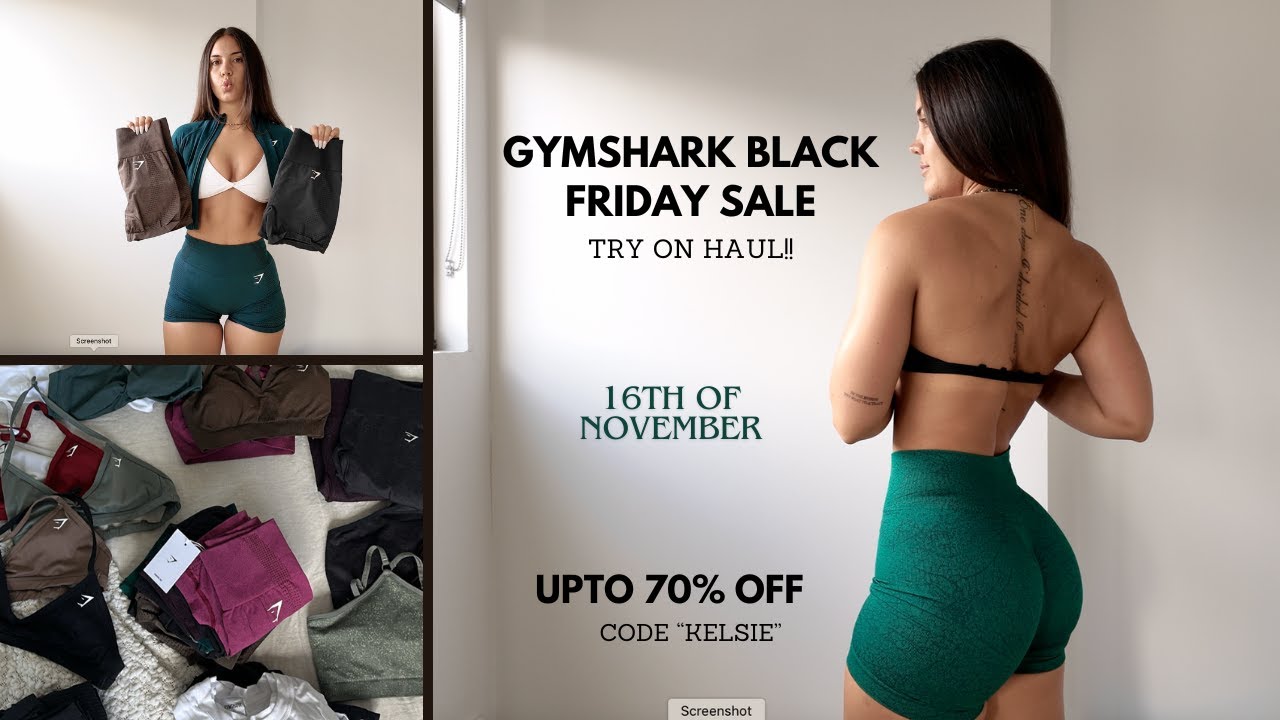 GYMSHARK BLACK FRIDAY TRY ON HAUL !