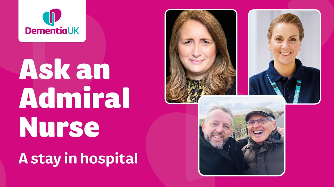 A stay in hospital for someone with dementia