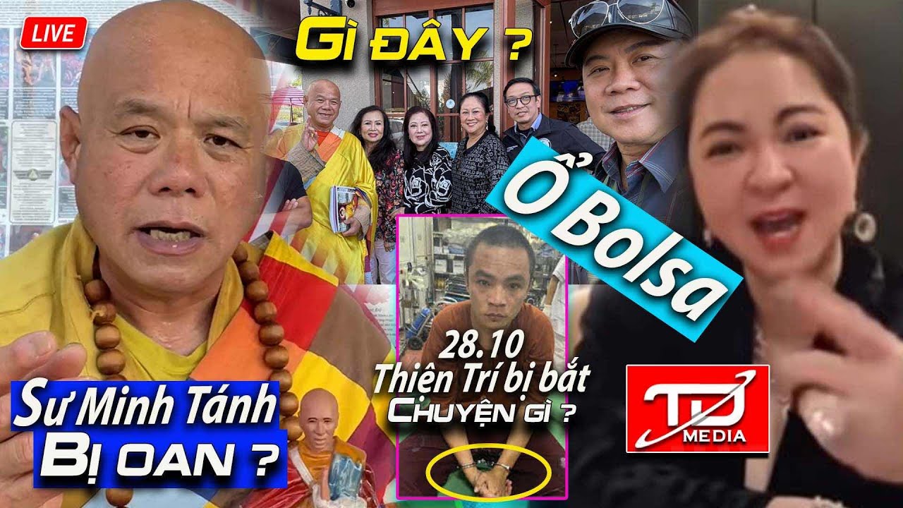 Tu giả - Giả Tu : Thiện Tr&iacute; bị bắt - Sư Minh T&aacute;nh bị b&agrave; Hằng vu oan ?