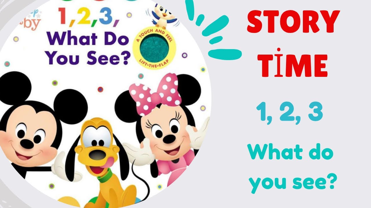 123 What Do You See? | Disney Baby Lift-the-Flap Book Read-Aloud