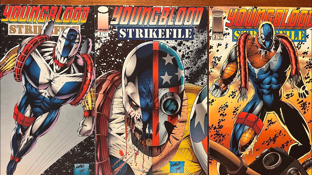 Youngblood Strikefile: the Liefeld version.  His best is still littered with unbelievable stuff