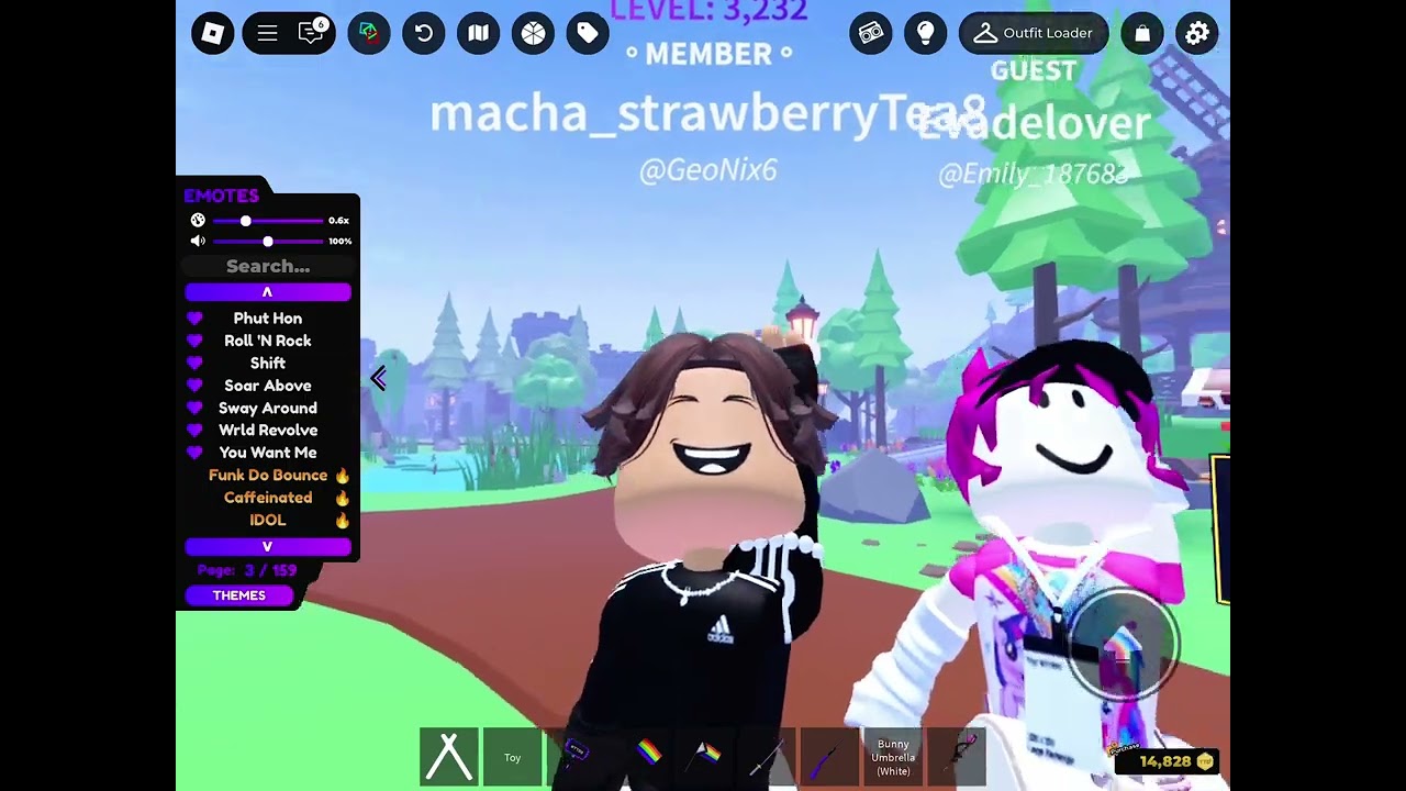 Dancing with @WadhaAlthani-j1l ! On roblox TTD 3.
