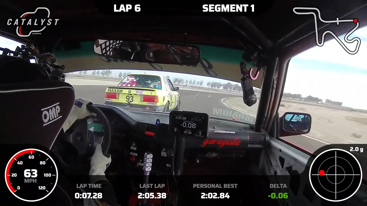 Last to 1st - Spec E30 Race - Oct 19 2025 - Buttonwillow Circuit Race 2 - Matthew Ibrahim