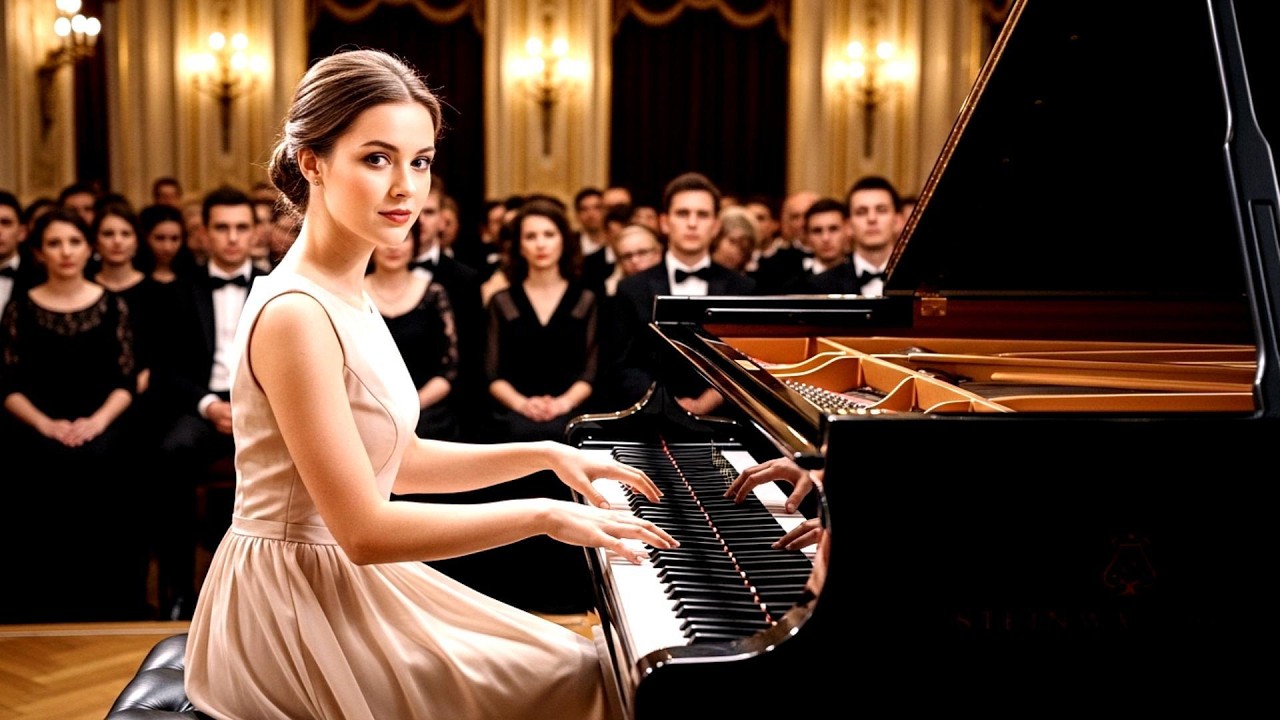 A Waitress Is Made to Play the Piano at a Party — She Leaves a Millionaire Speechless