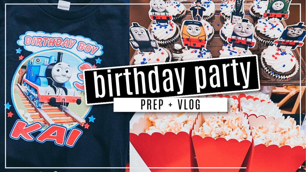 3 Year Old Boy BIRTHDAY PARTY IDEAS & TIPS | Thomas The Train Themed Party