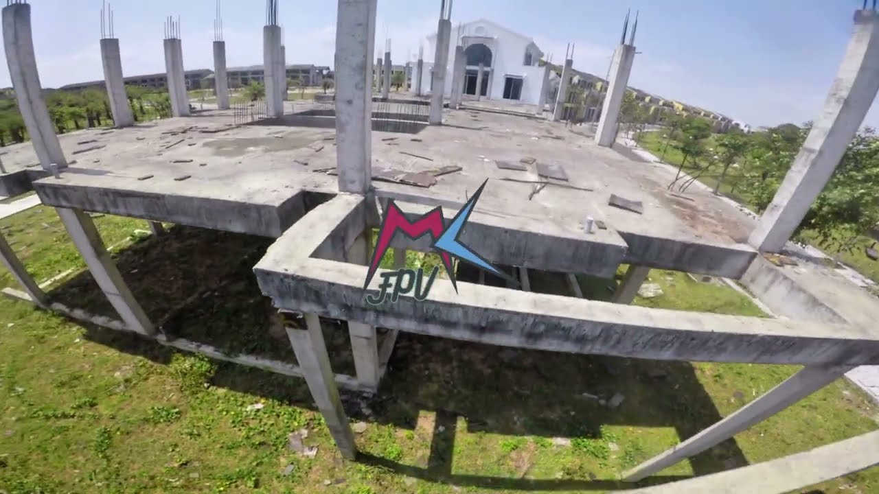 Fpv freestyle from tree park to bando with low trippy spin | FPV FREESTYLE