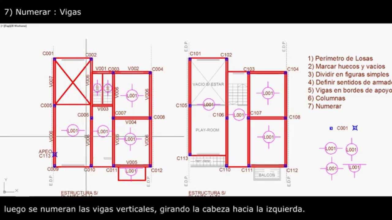 Como diseñar la estructura de una vivienda en Hormigón Armado
