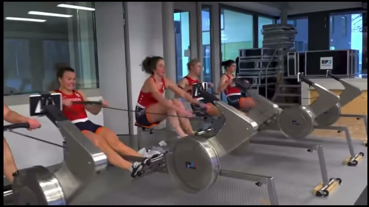 Dutch women’s Rowing team 2018 training on RP3