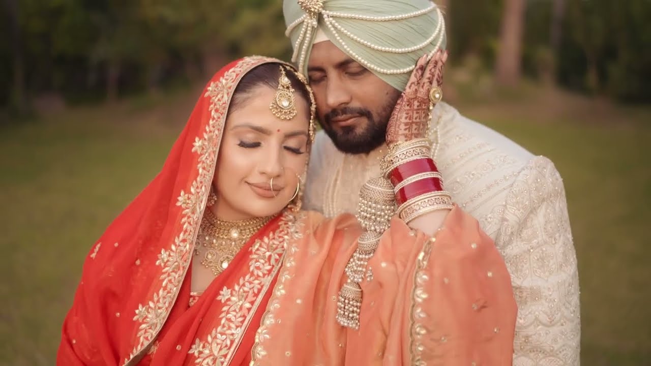 4K SIKH WEDDING II HIGHLIGHTS II MANPREET KAUR & HARMANDEEP SINGH II Pooja Studio