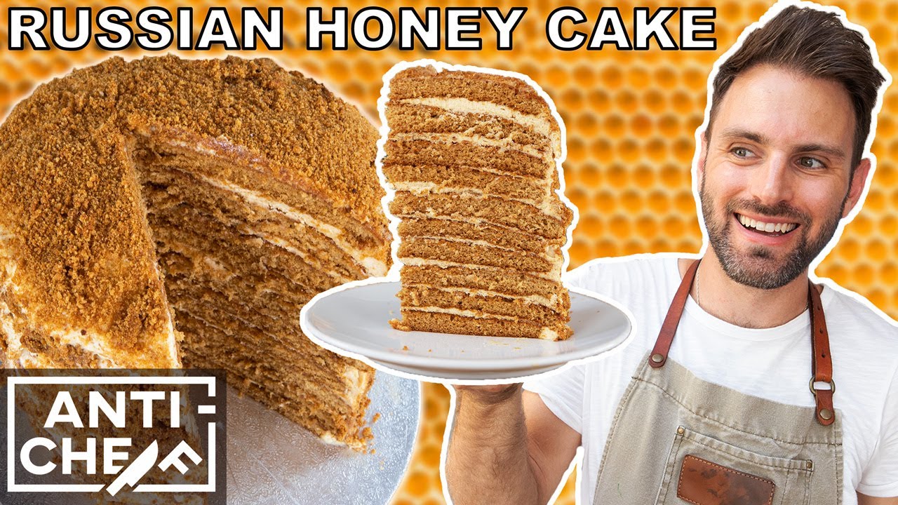 The Towering TEN-LAYER Russian Honey Cake