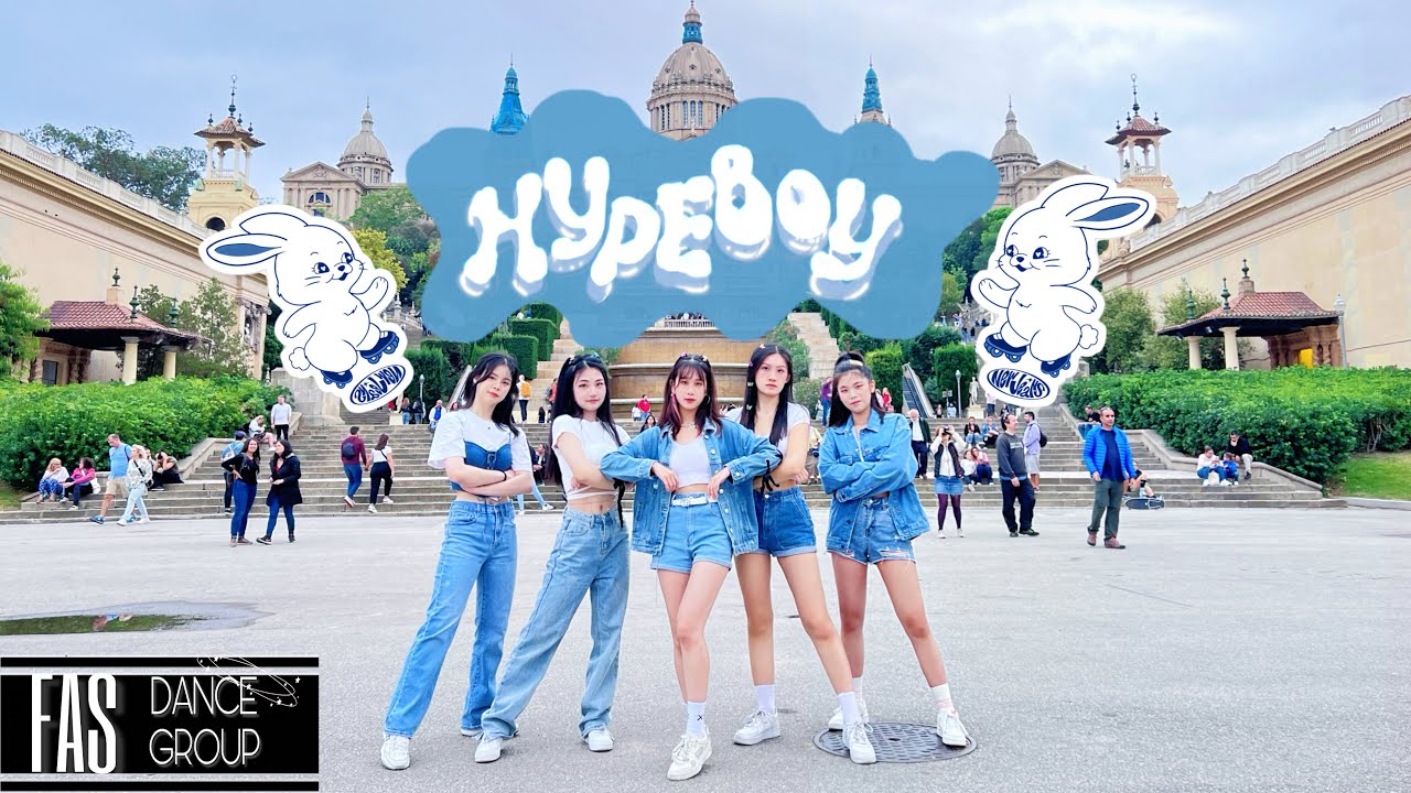 [KPOP IN PUBLIC BARCELONA] NEWJEANS - 'Hype Boy' | Dance Cover by FAS Dance Group
