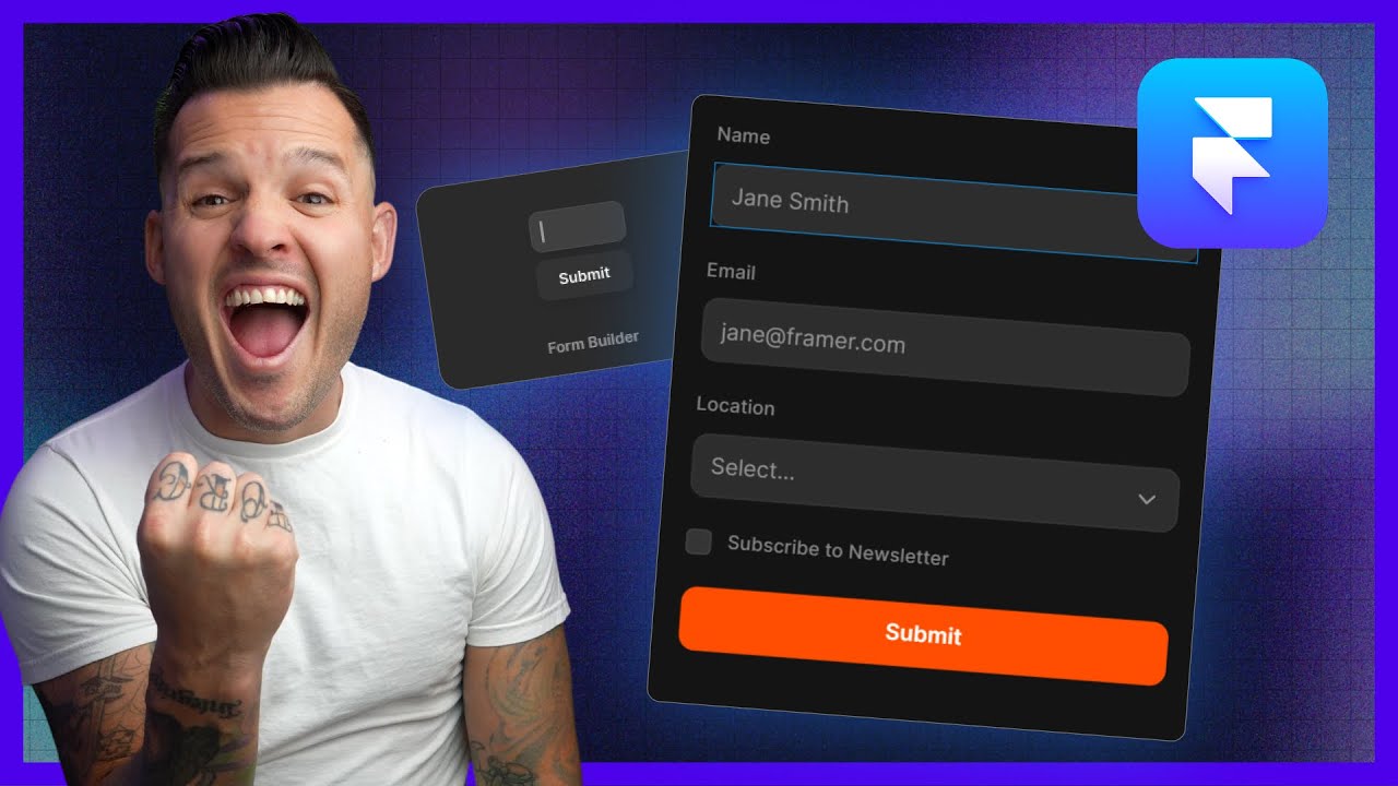 Формы Framer настолько просты!