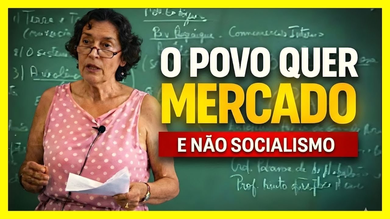 O povo não quer SOCIALISMO, quer MERCADO | Maria da Conceição Tavares