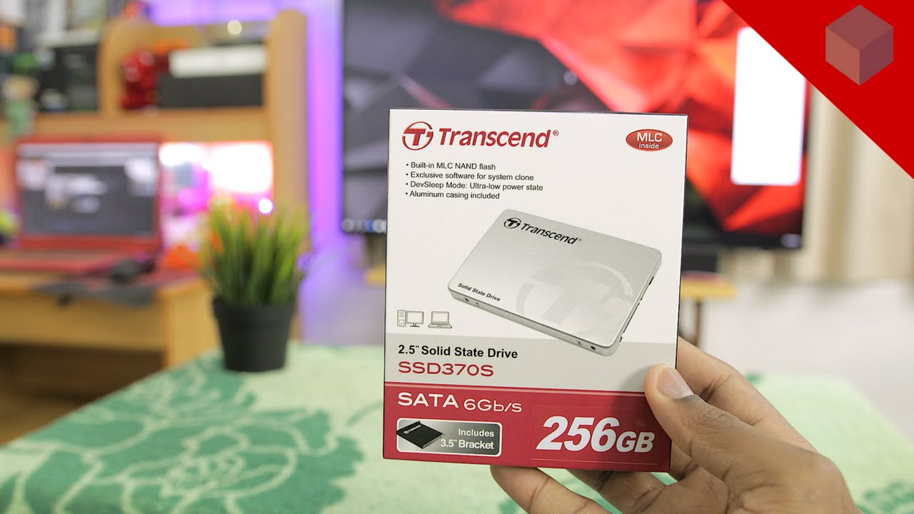 Transcend SSD370S 256GB Unboxing