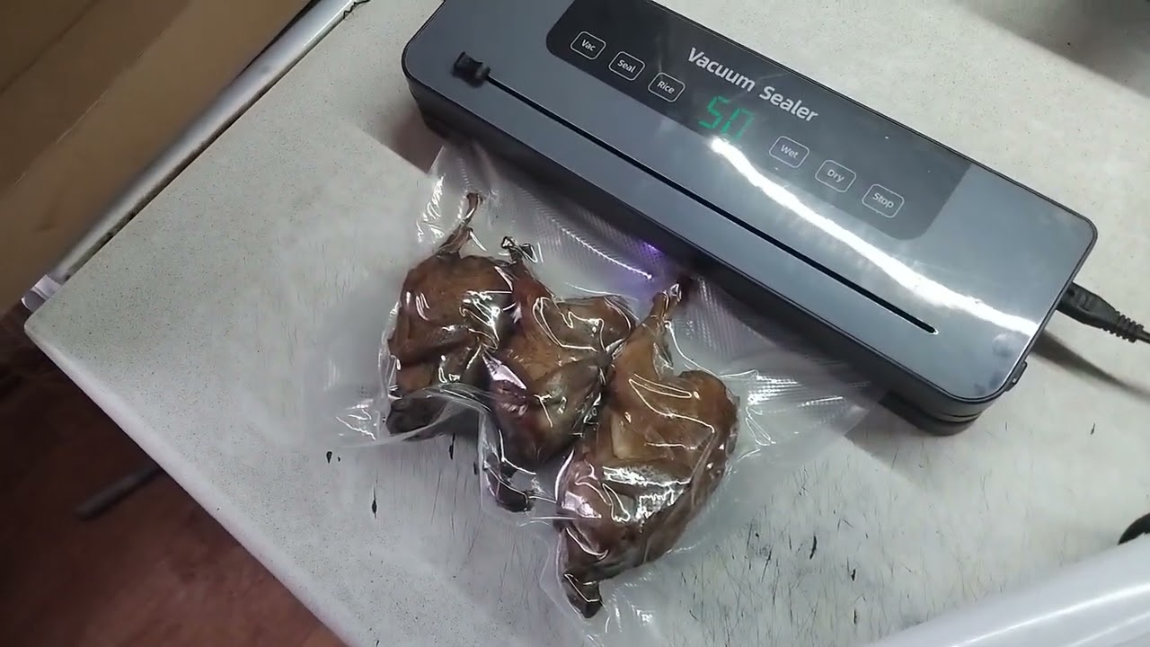 Крякнув вакууматор - випробовування