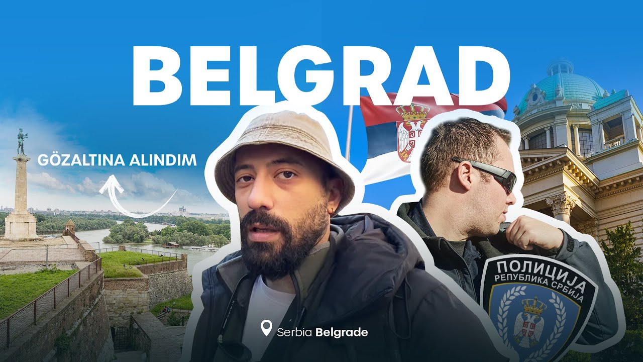 Vizesiz gezilecek ülkeler | Sırbistan sınırında zor saatler... | Sırbistan/Belgrad - Vlog8