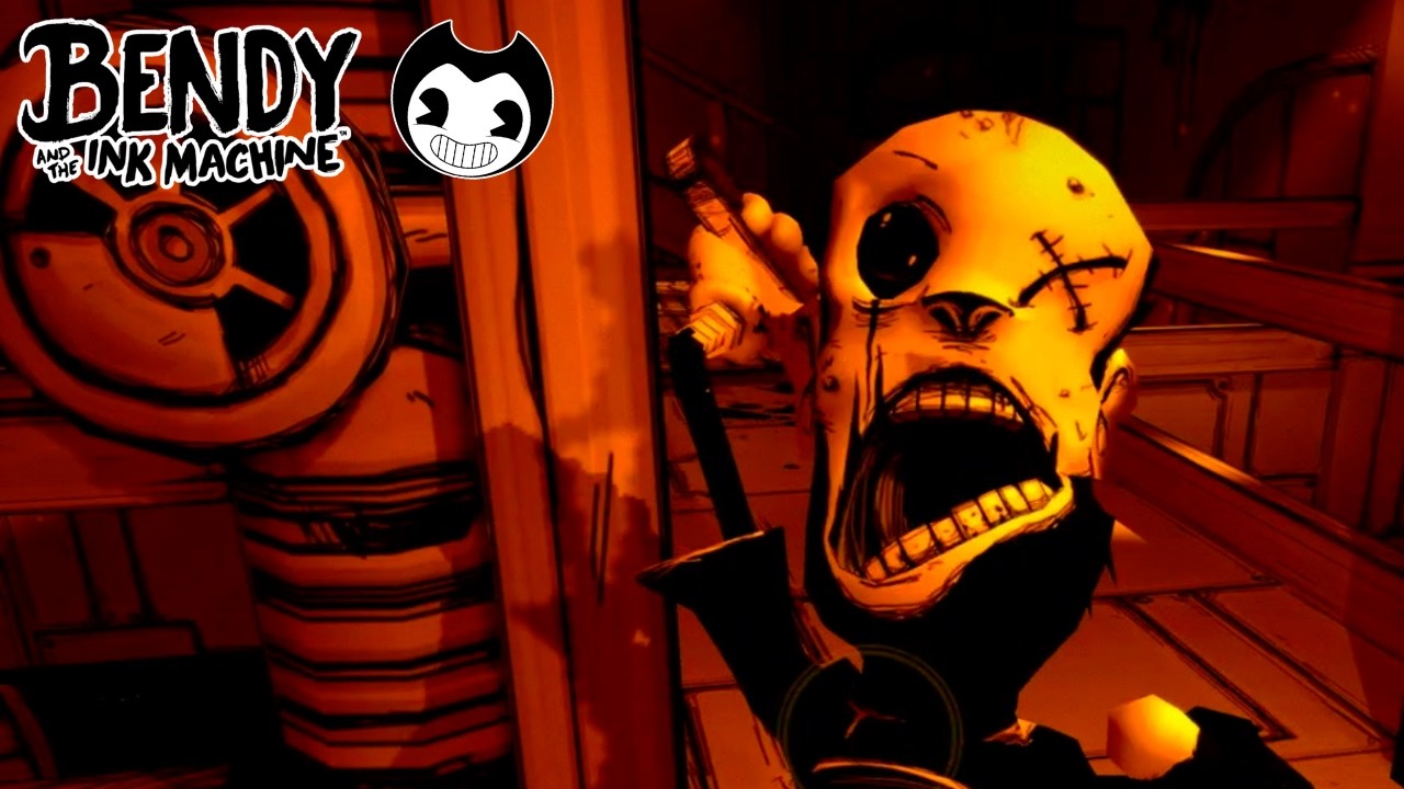В игре Bendy and the Black Machine от банды мясников не сбежать.