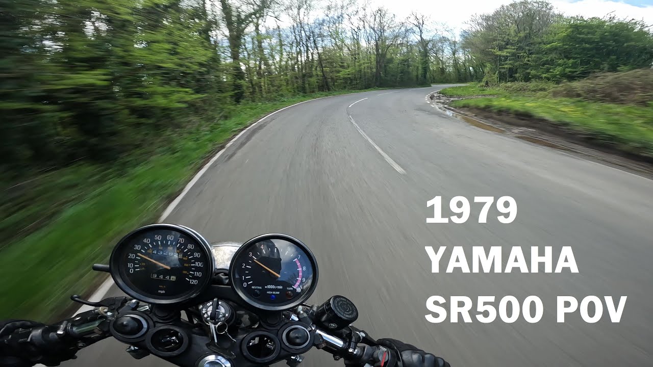 POV / 1979 YAMAHA SR500 / EXHAUST ONLY