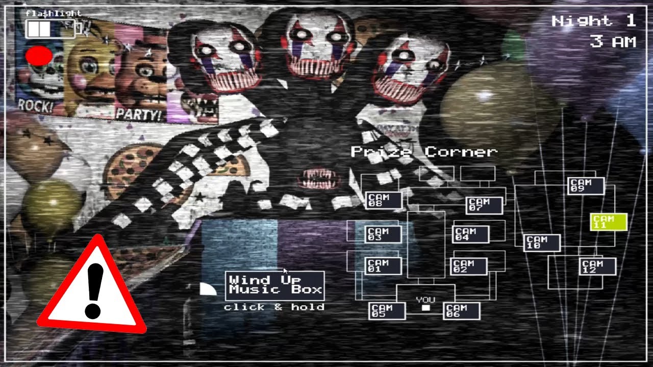Самая страшная марионетка FNaF! Twisted Puppet 2.0! (FNaF 2 Мод)