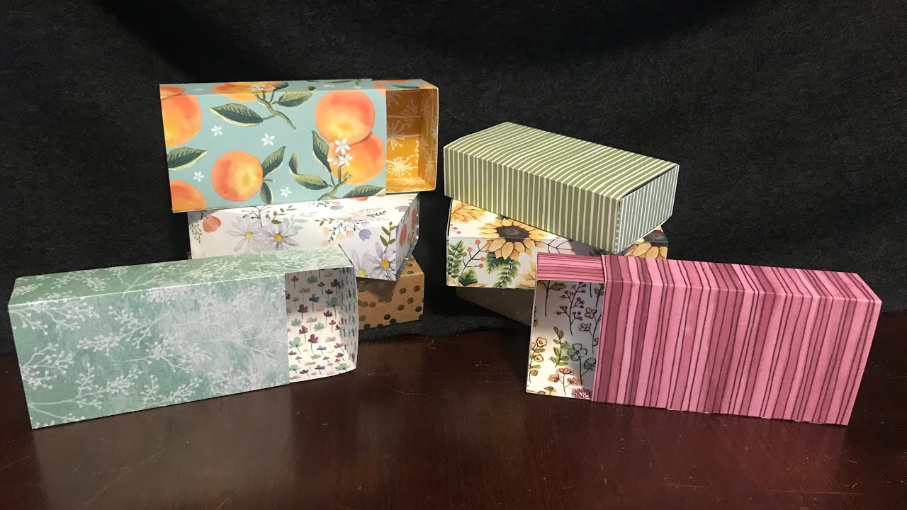 🧡💛Making our own matchbox gift box! 💛🧡