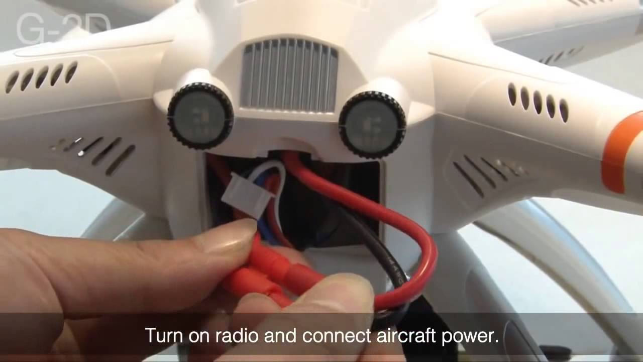 Quick Start Guideline WALKERA QR X350 PRO GPS 6CH Brushless Quadcopter