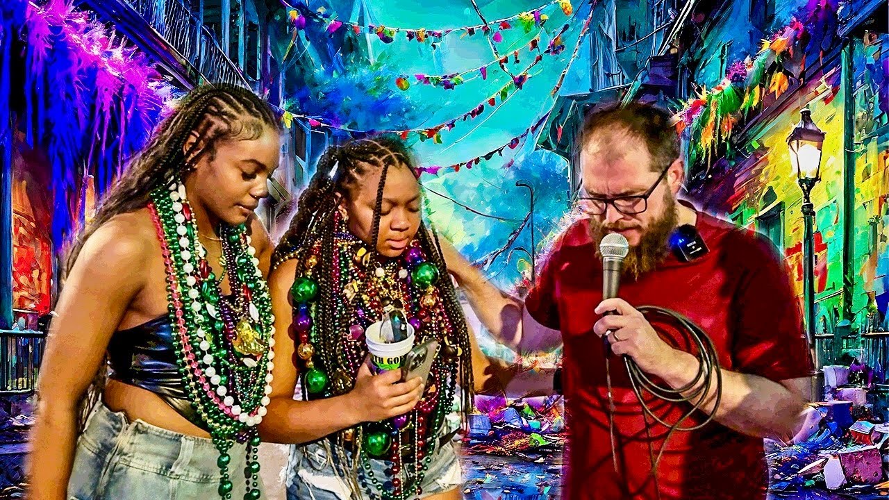 Compassion and a gentle rebuke to a wayward new Christian partying during Mardi Gras in New Orleans