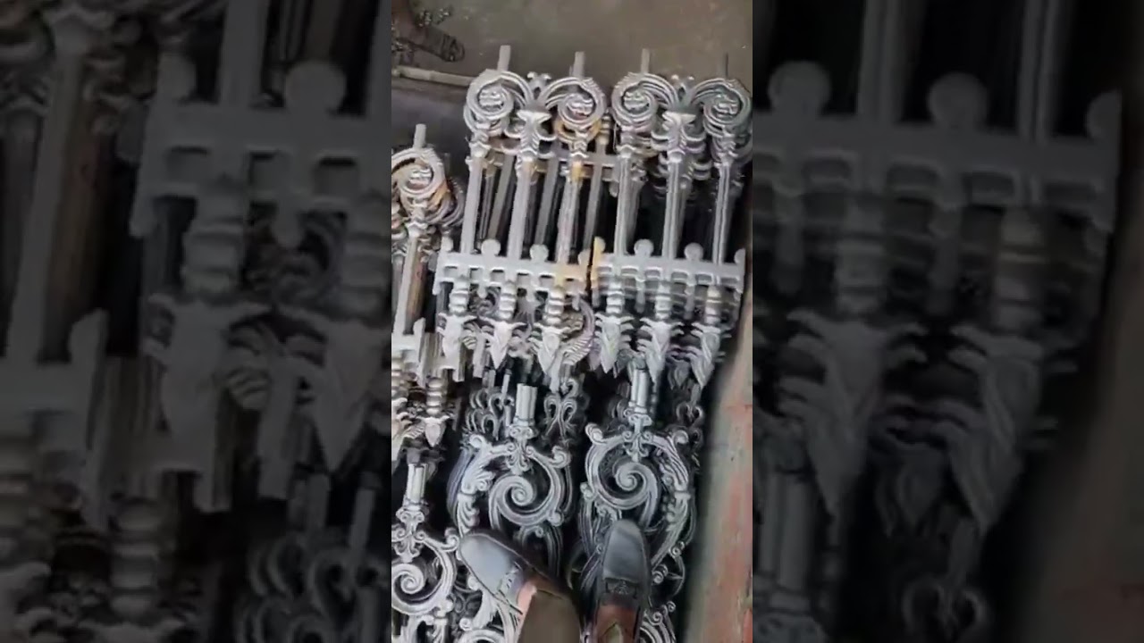 CAST IRON RAILING GRILL AT M.R. FABRICATORS. CONTACT: 9899139191 