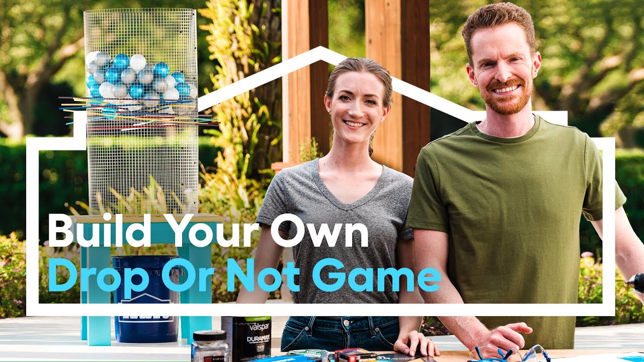 Build Your Own Drop Or Not | DIY Backyard Games