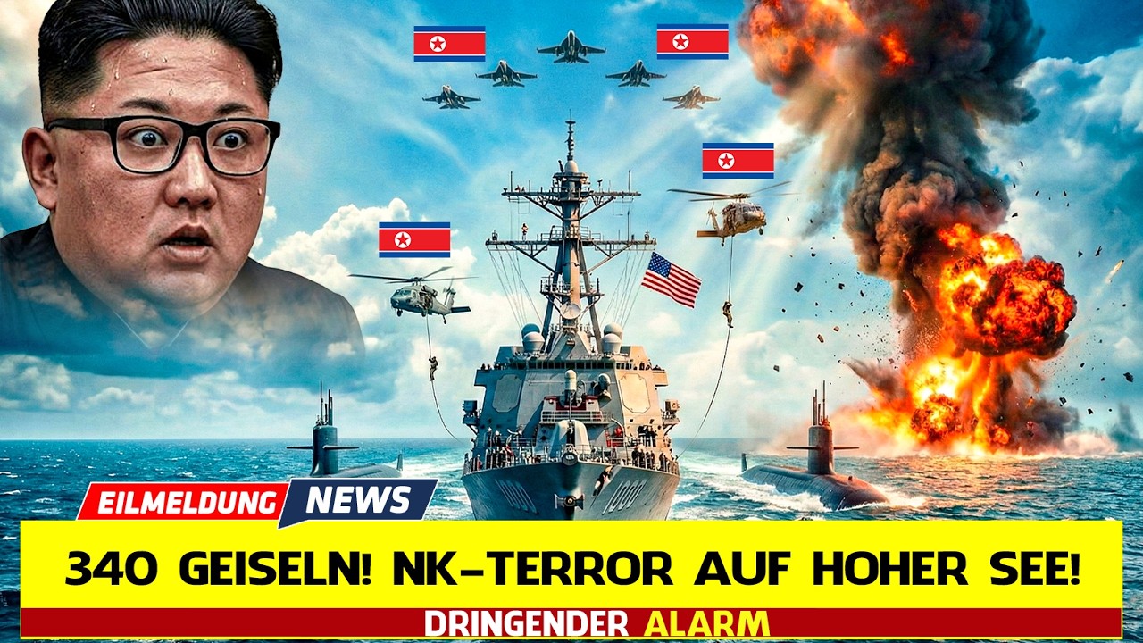 2:15 Uhr Schock! 120 NK-Elite stürmen Zerstörer – 340 Geiseln im Ausnahmezustand!