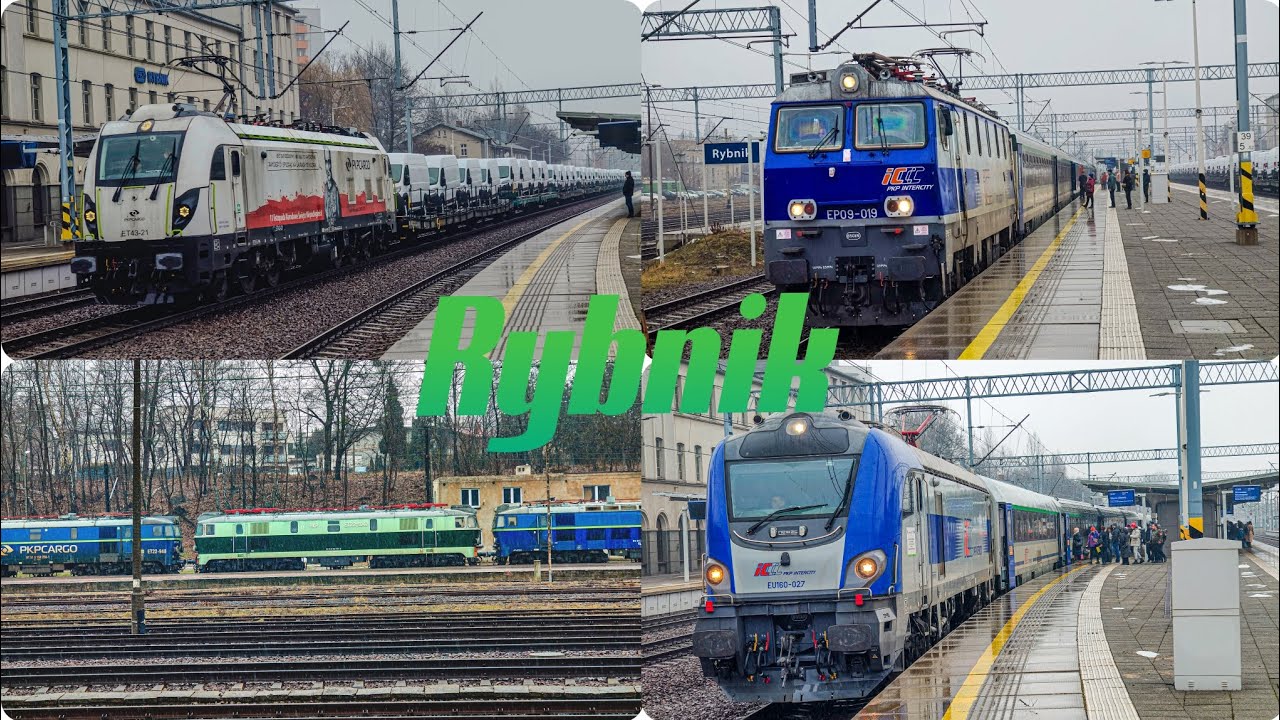 ET43-21, ET22-1047, IC Heweliusz, IC Artus i IC Silesia czyli Pociągi Rybnik