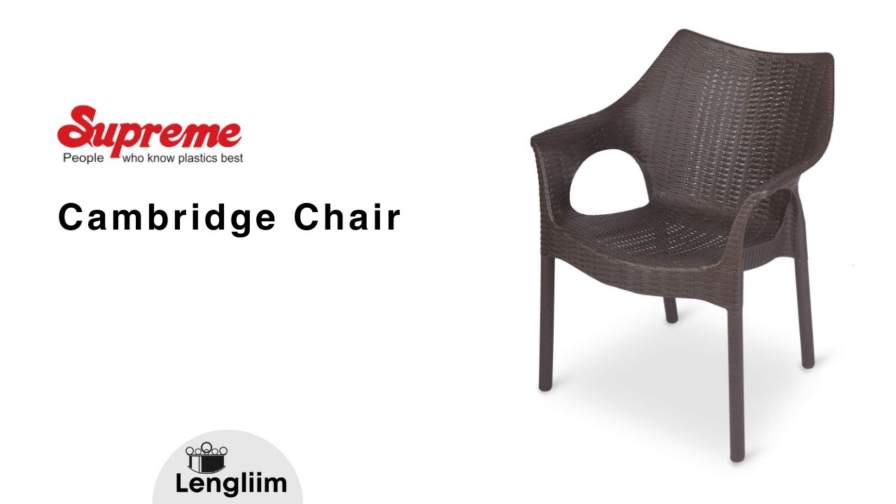 Supreme Furniture Cambridge Plastic Chair (Wenge)