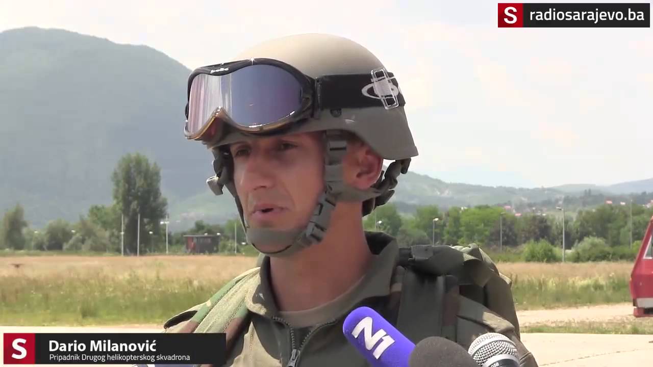 Brigada zračnih snaga OS BiH: Prikaz taktičke osposobljenosti 2. helikopterski skvadron