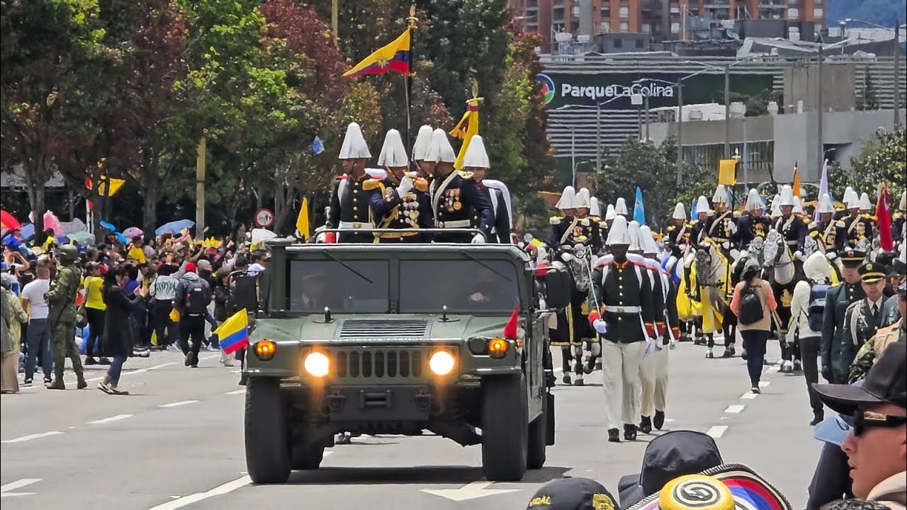 TODO EL DESFILE 20 DE JULIO 2025 DE LAS FUERZAS ARMADAS DE COLOMBIA DÍA DE LA INDEPENDENCIA BOGOTÁ