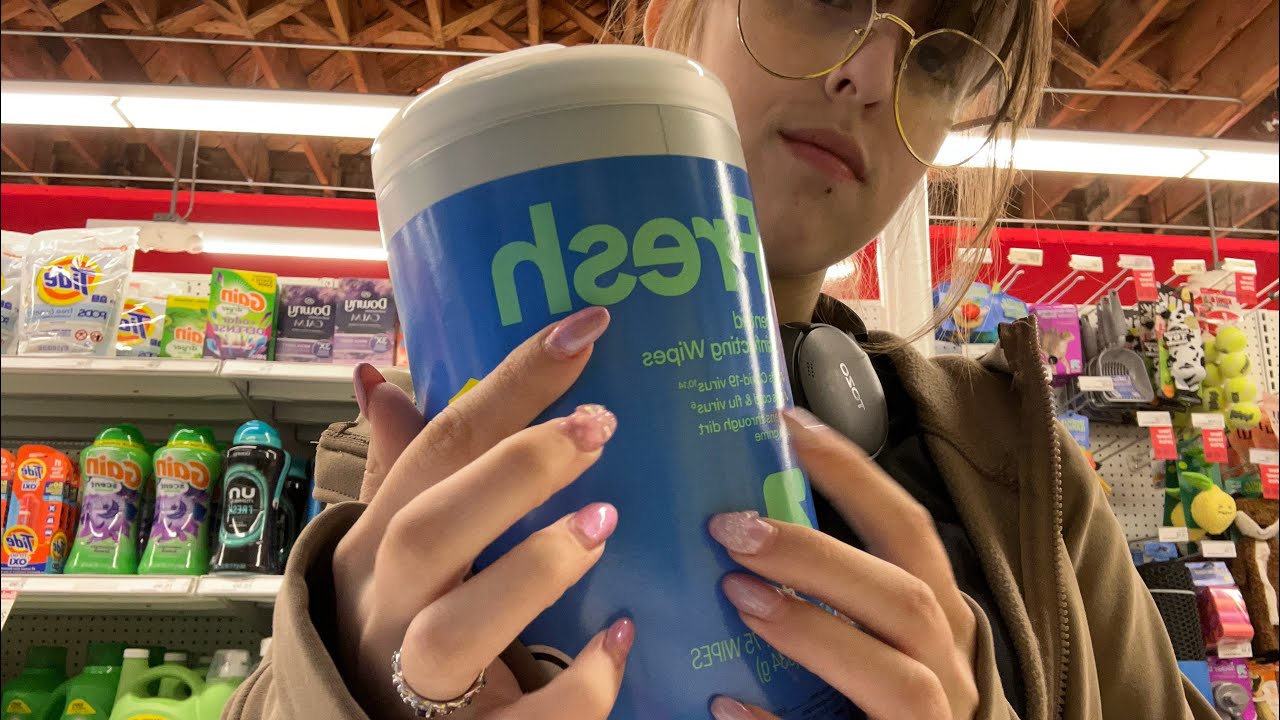 Public ASMR in Target (Lofi, Camera Tapping, Scratching, Soft Spoken)