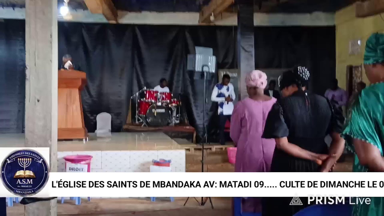 Live streaming of Assemblée des Saints de mbandaka / MATADI