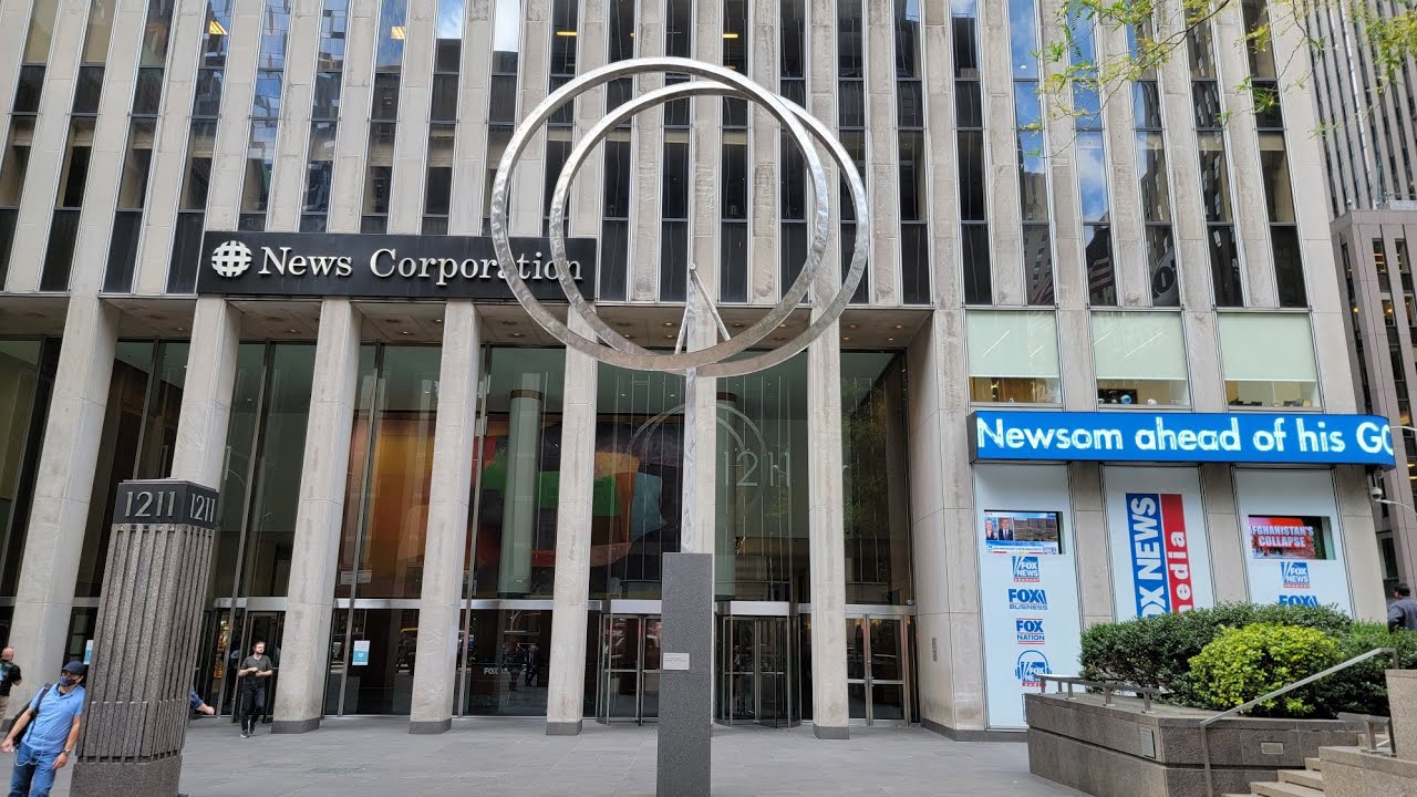 Fox News NYC Manhattan Midtown Headquarters NewsCorp, Times Square
