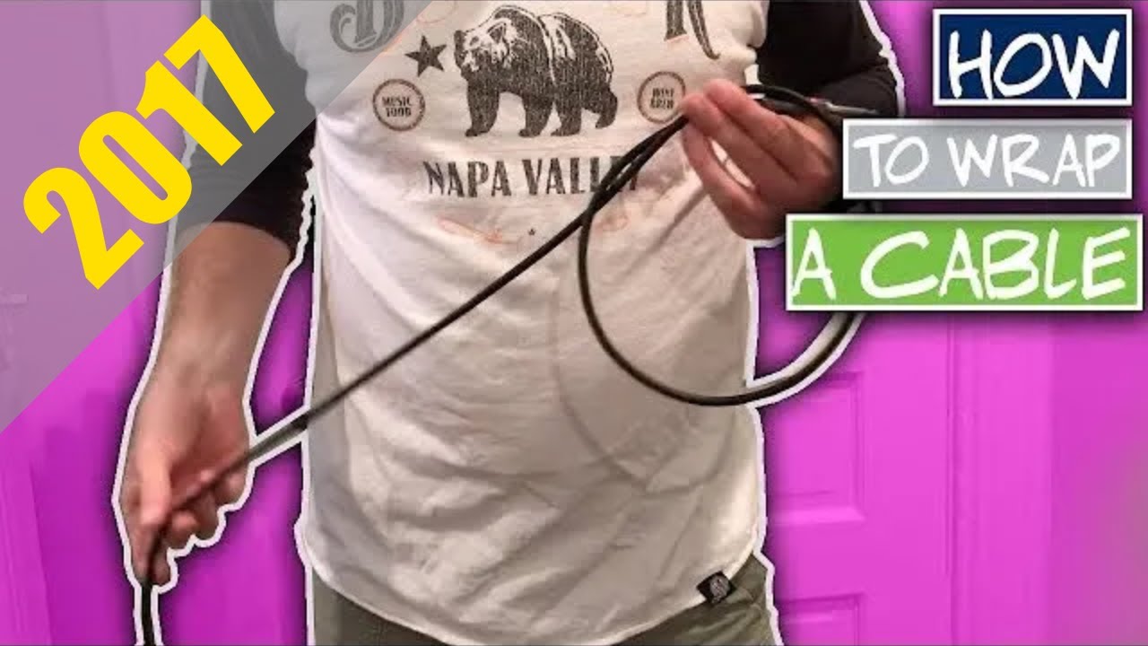 How To Properly Wrap A Guitar Cable