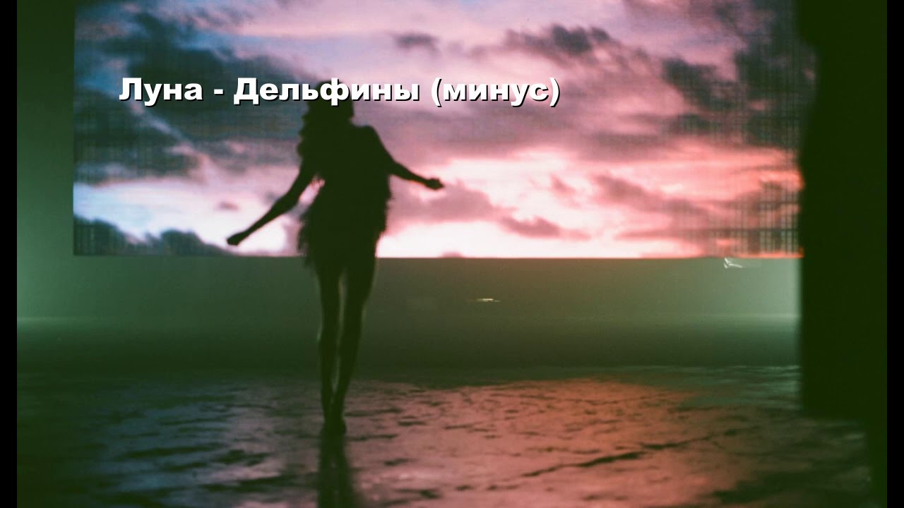 Луна - Дельфины (минус, cover)