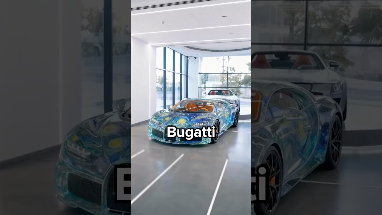 Какие существуют виды Bugatti? 😳