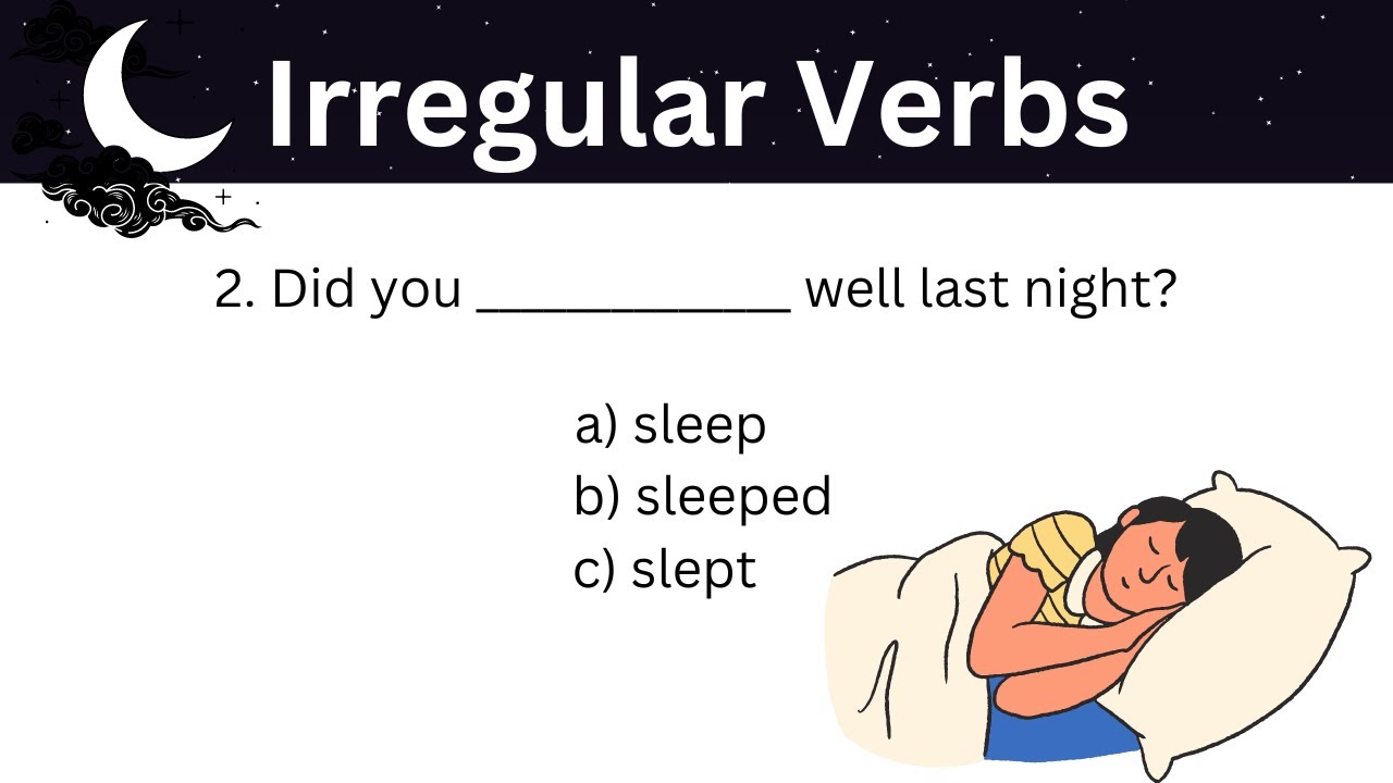 Irregular Verbs Quiz | Can you pass the test ? | Can you score 12/12 ?