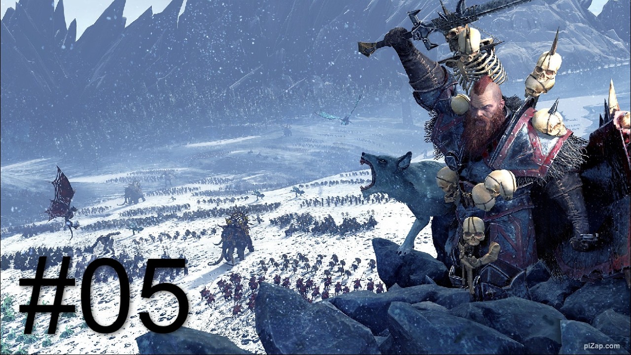 Total War Warhammer 3 (Wulfrik the Wanderer) #05: Όπου ο Gor-Rok κατεβαίνει για μάχη