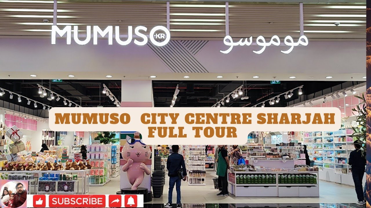 MUMUSO  city centre sharjah Tour || MUMUSO in Al Zahia  city centre sharjah full tour#mumuso