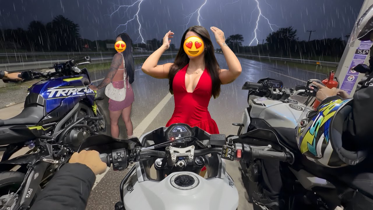 NA BUSCA DAS NOVINHA NA CHUVA DE TIGER SPORT SÓ O CANO 🔥 😈 CHUVA CORTOU A ONDA