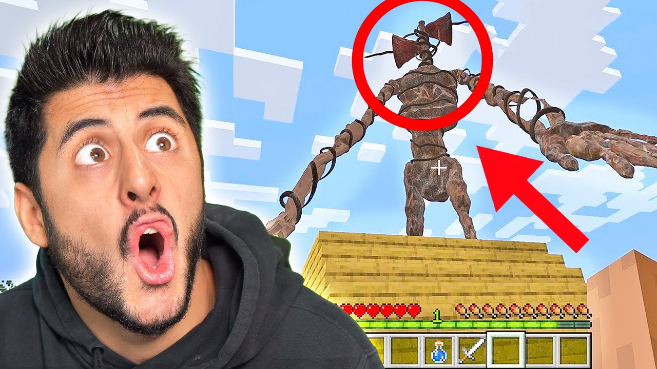 SİREN KAFA MAKİNESİ!! MİNECRAFT EFSANE Mİ? GERÇEK Mİ?