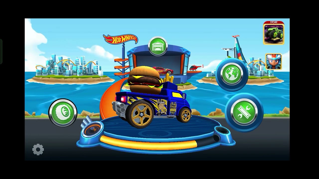 hari ini kita main game HOT wheels unlimited aku sudah punya banyak mobil tau