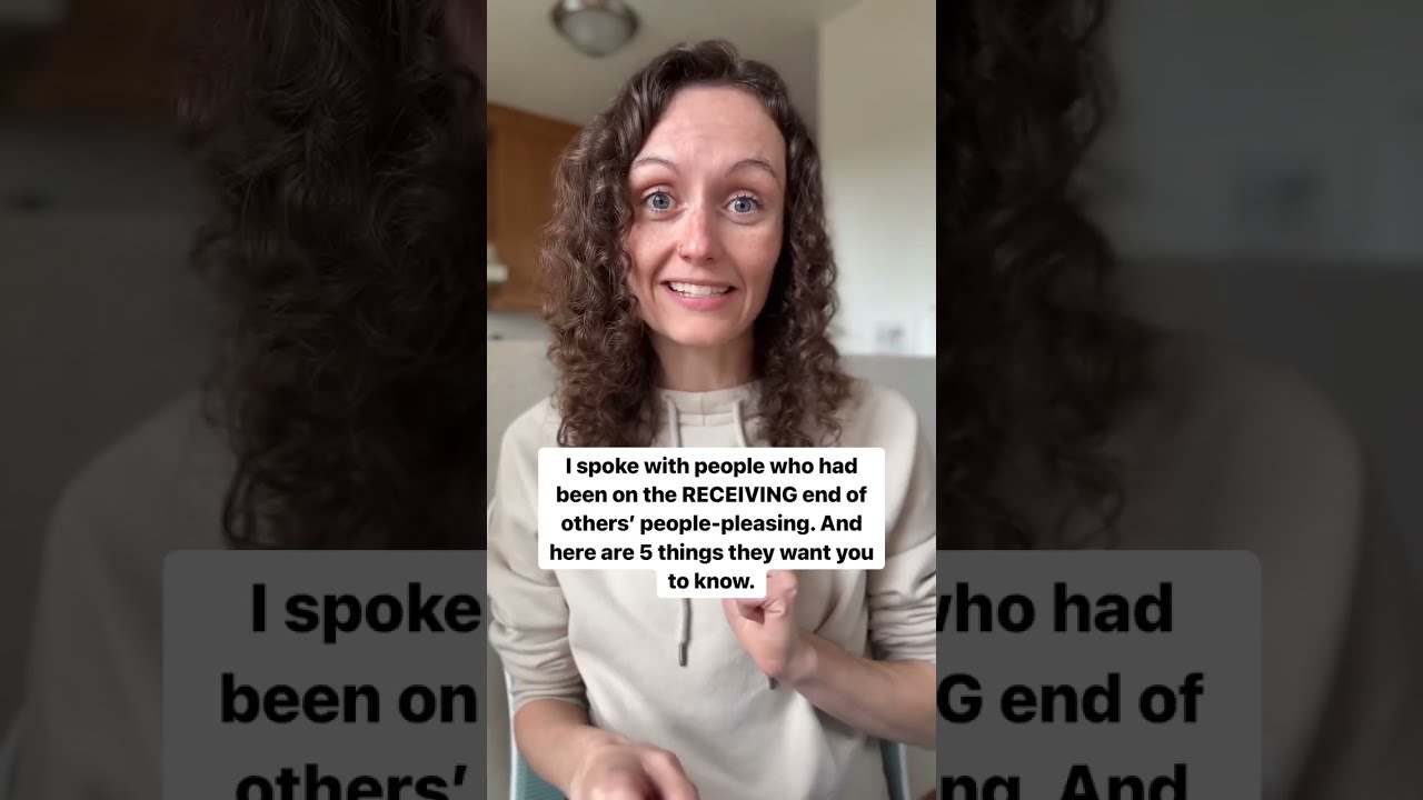 I spoke with folks who had been on the RECEIVING end of people-pleasing. They need you to know: