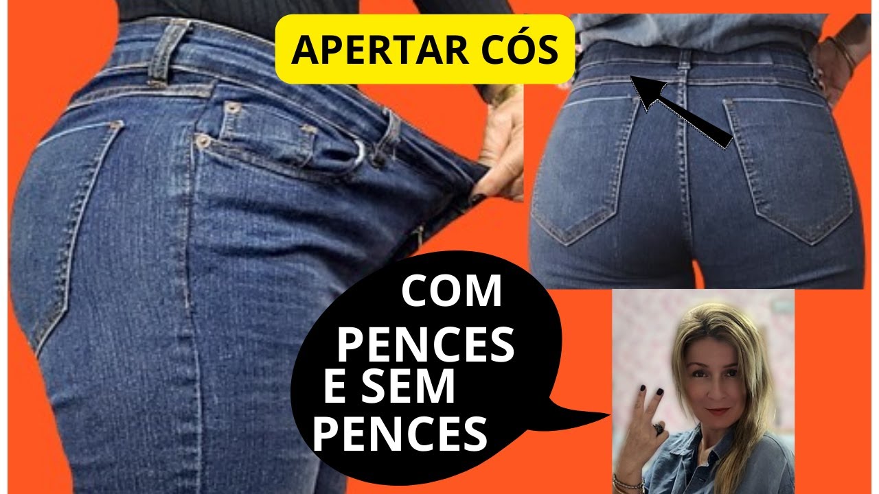 COMO APERTAR CÓS COM PENCE INVISÌVEL E AJUSTAR CÓS DE CALÇA JEANS SHORT SAIA DE MANEIRA PROFISSIONAL