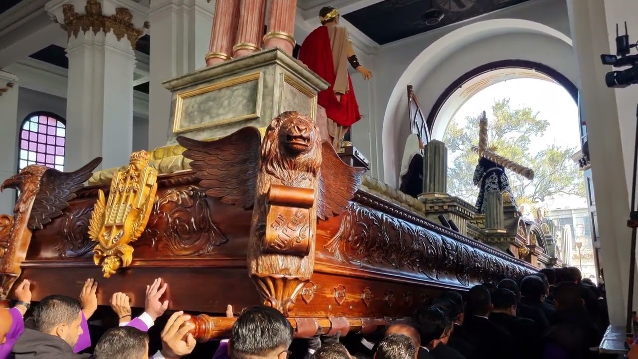 Salida completa de Jesús nazareno de la justicia 2024