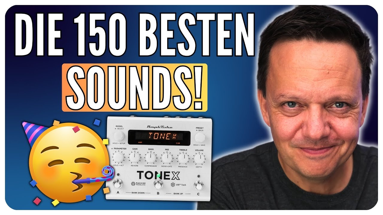 ToneX feiert Geburtstag (2) und spendiert 150 Sounds | ToneX Anniversary